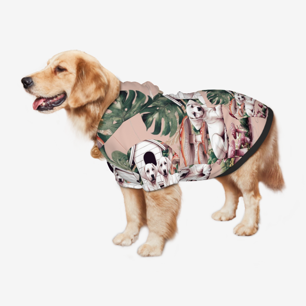 Custom Medium & Large Dogs Hoodie Pets Fashionable Clothing