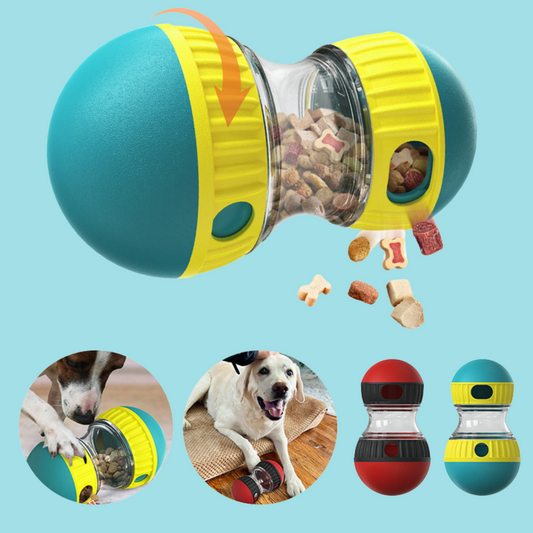 Intelli Treat Tumbler™- Irregular Rolling Design, Training Toy, Introduce Fun & Treats