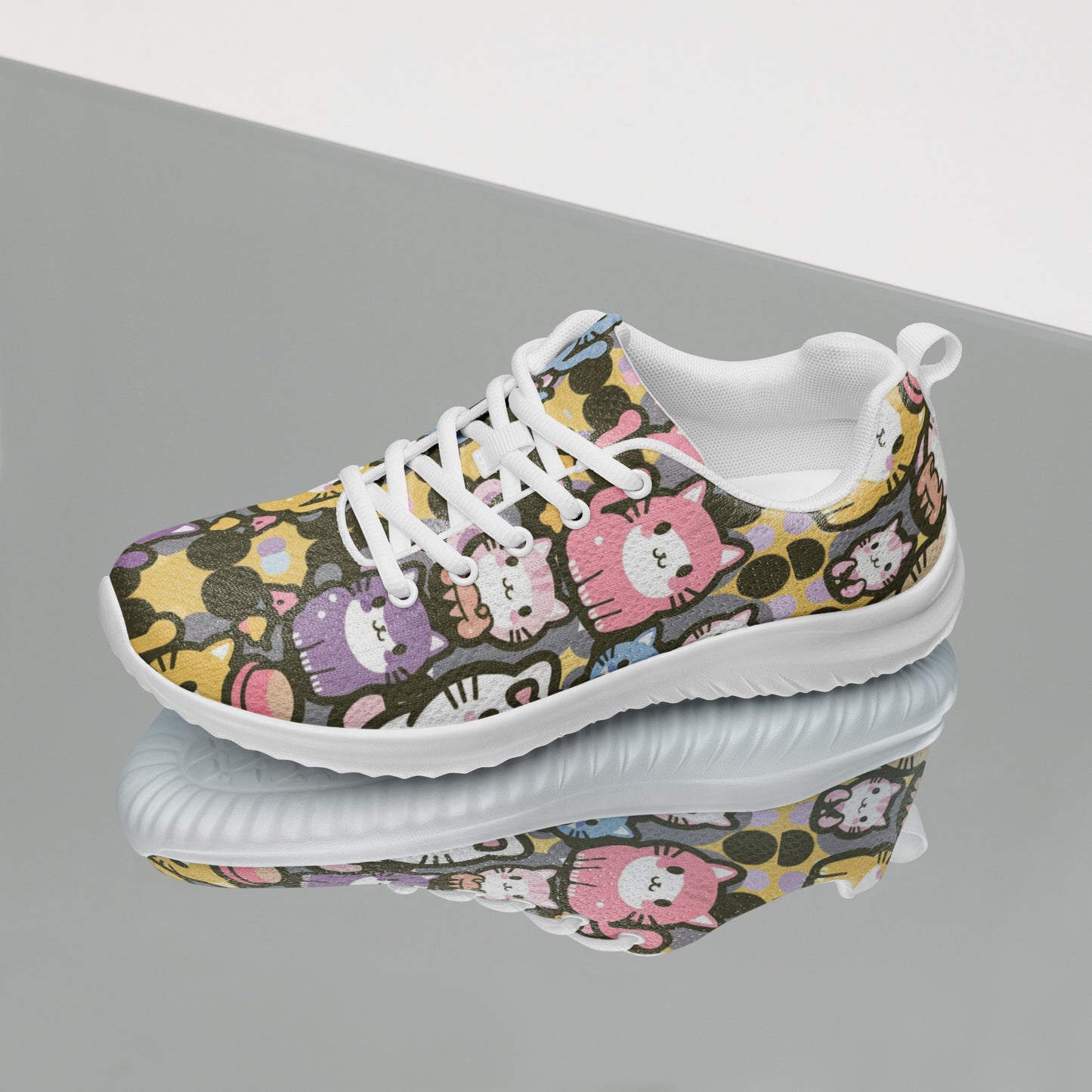 Kawaii Playful Cats Women’s athletic shoes