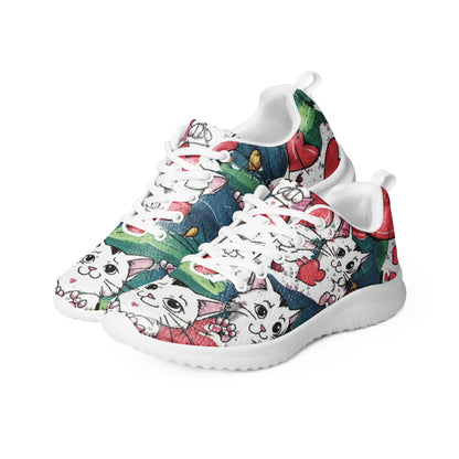 Anime Cat Splash Women’s athletic shoes