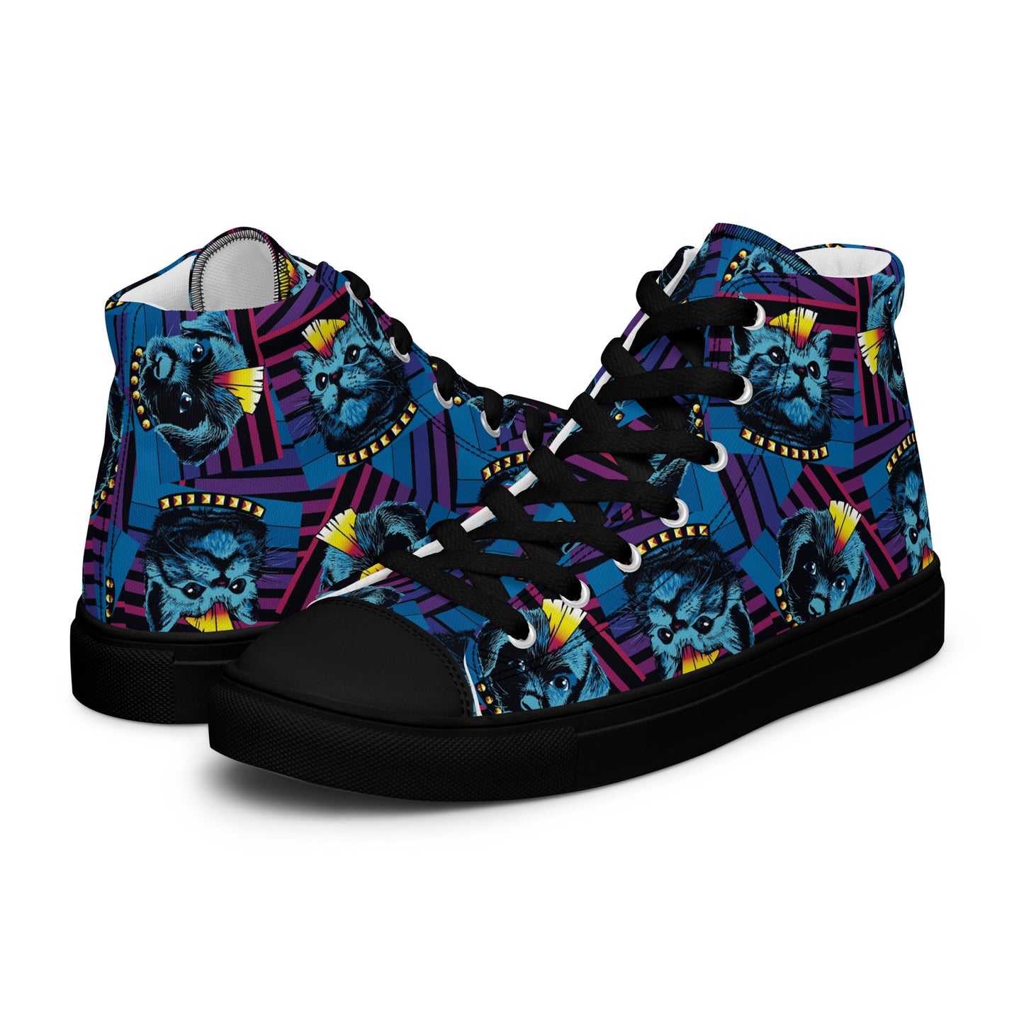 Women’s high top canvas shoes