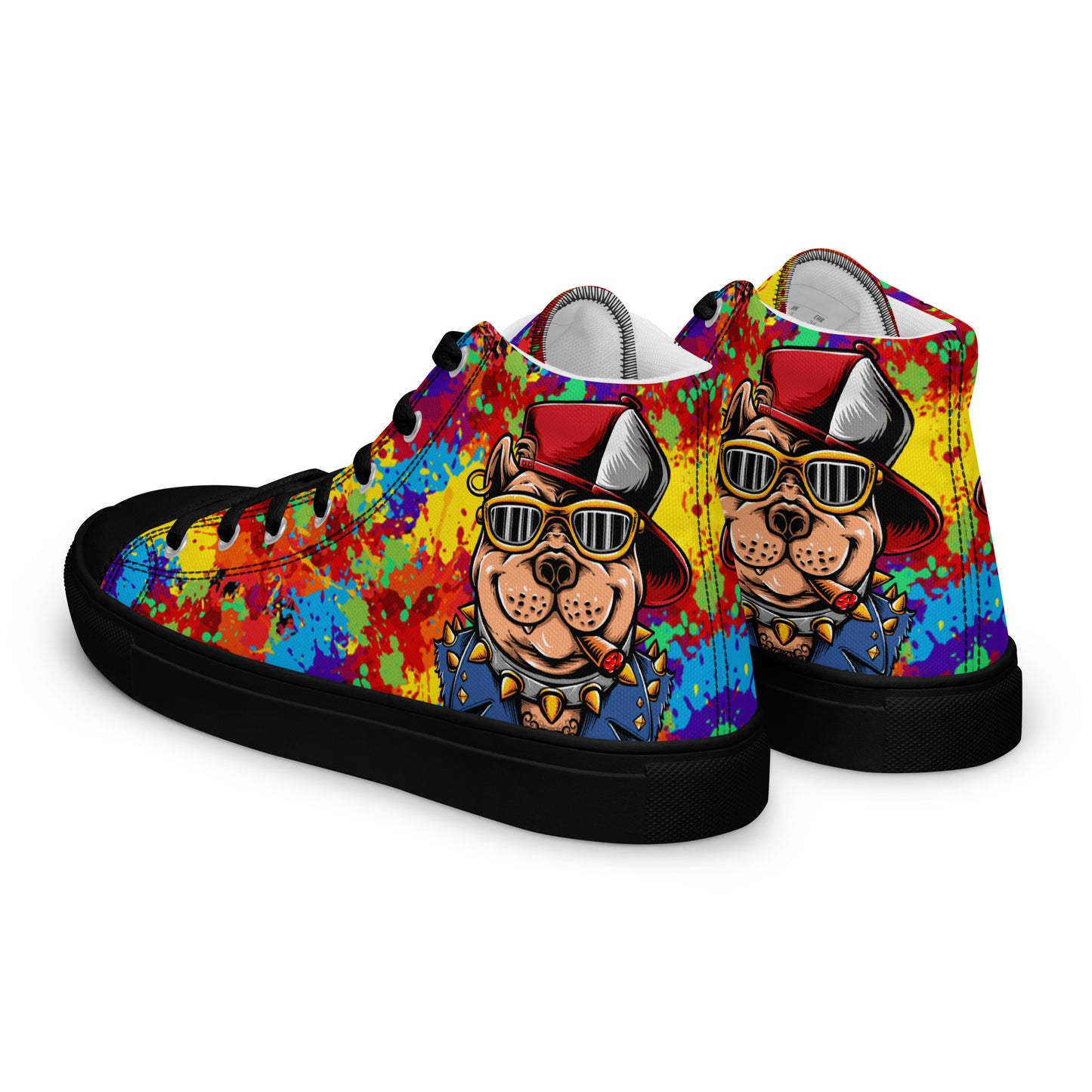 Women’s high top canvas shoes