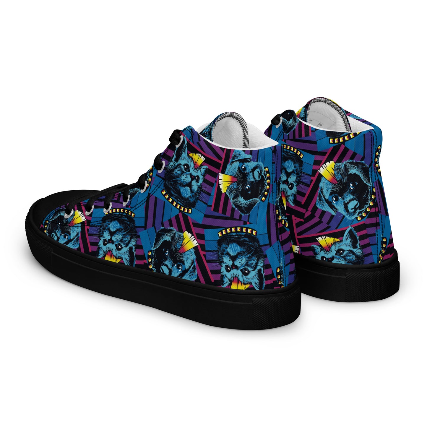 Women’s high top canvas shoes