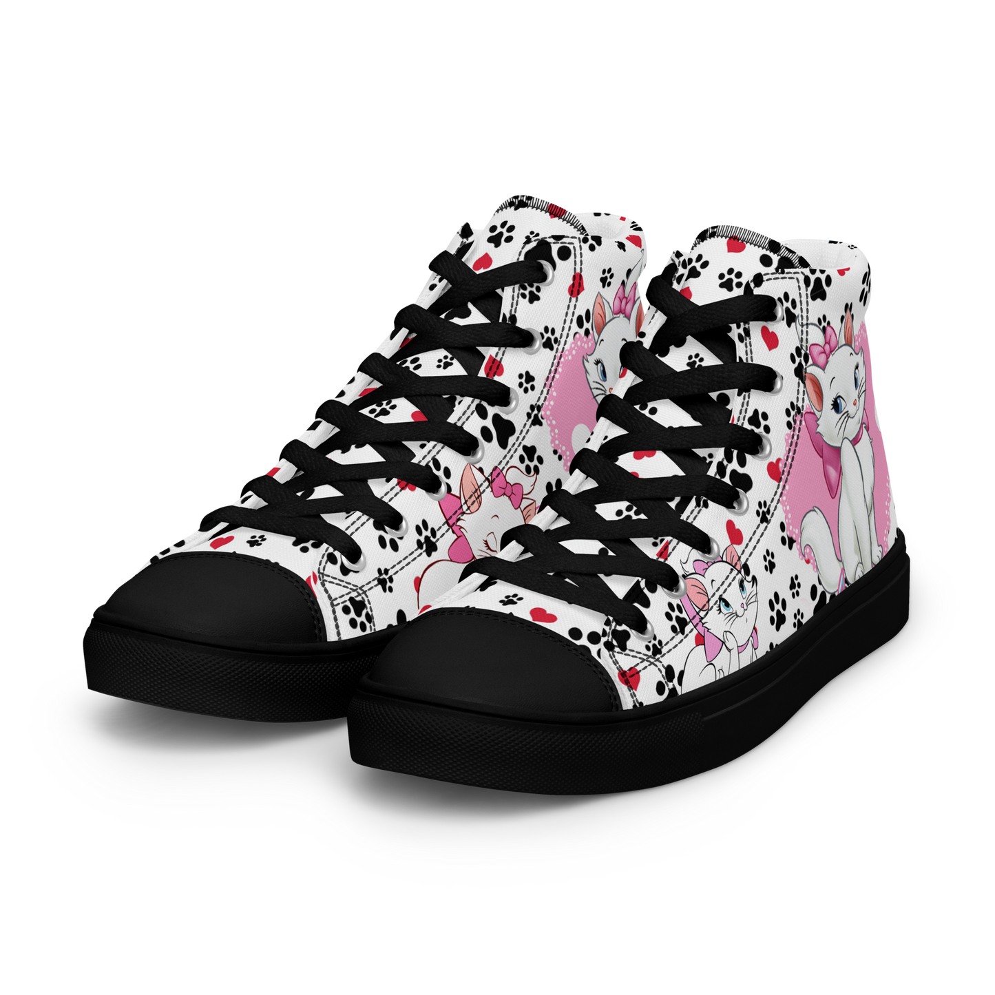 Women’s high top canvas shoes