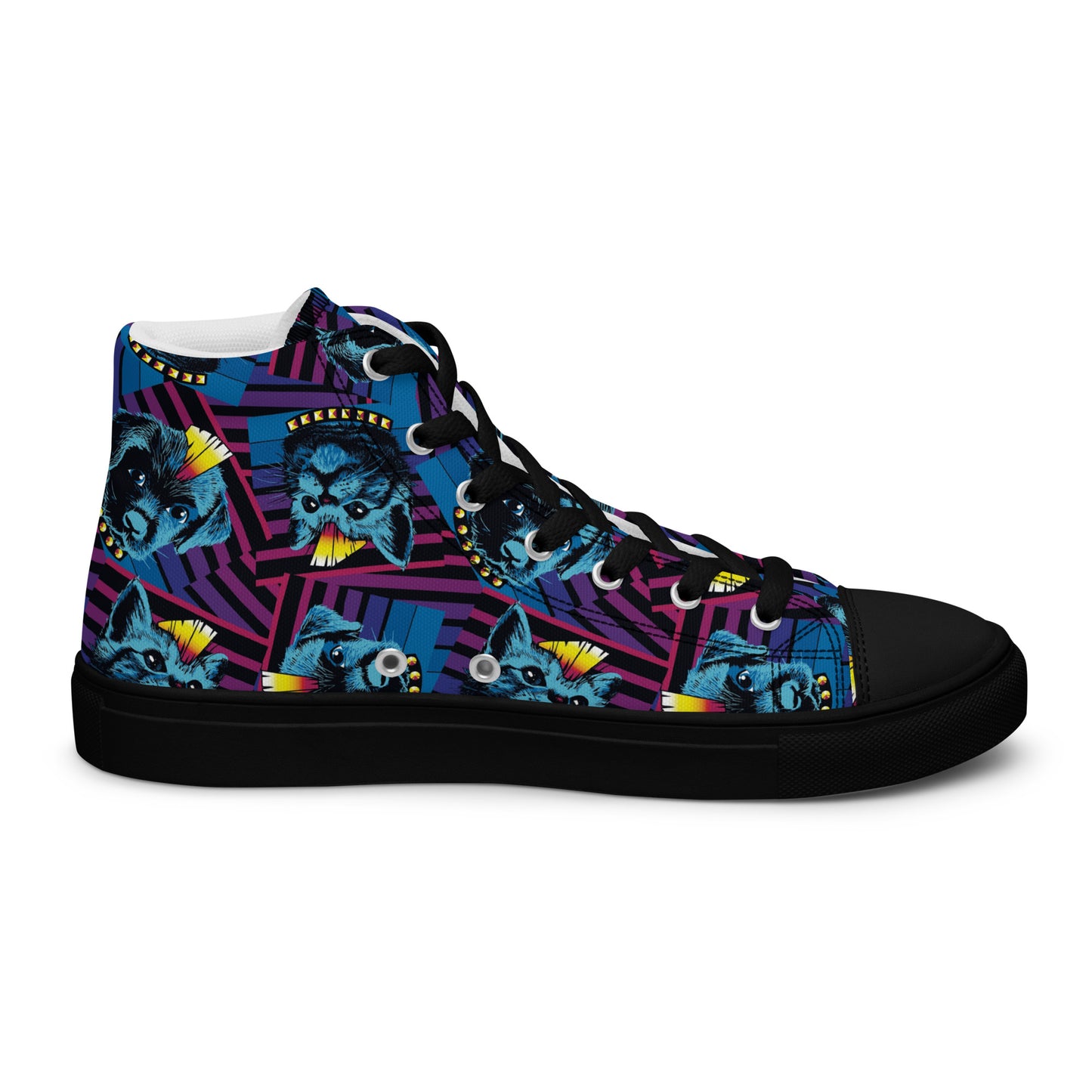 Women’s high top canvas shoes