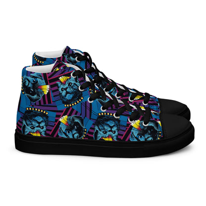 Women’s high top canvas shoes