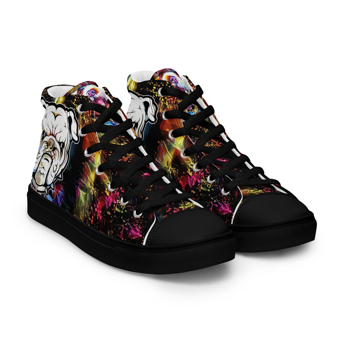 Women’s high top canvas shoes