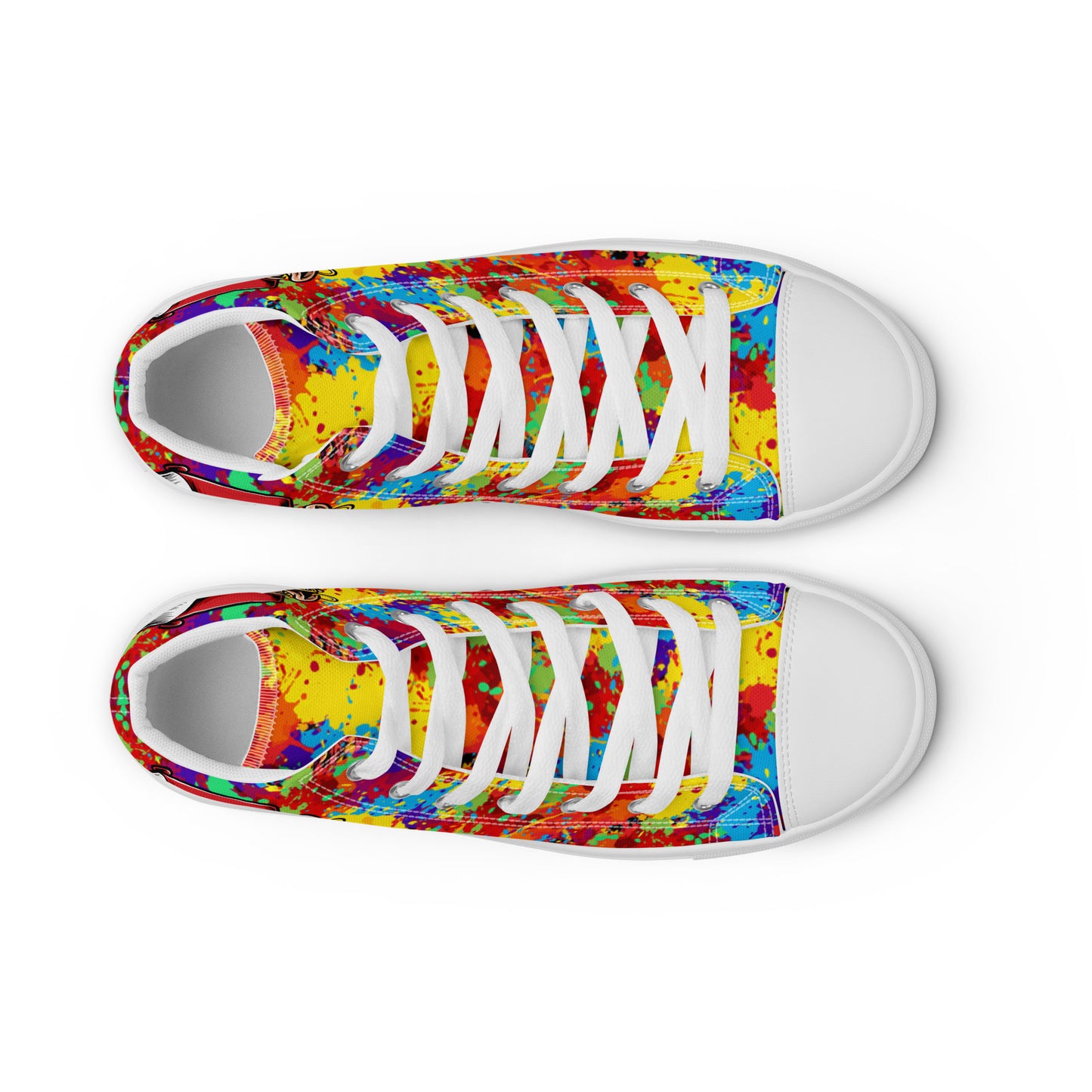 Women’s high top canvas shoes