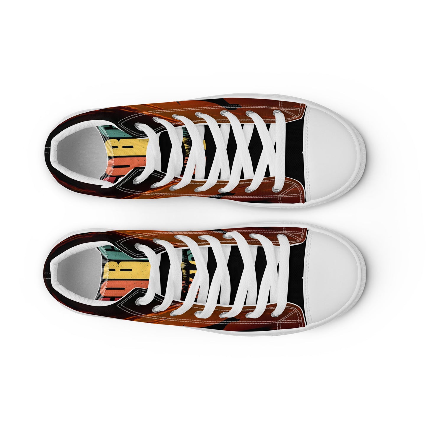 Women’s high top canvas shoes