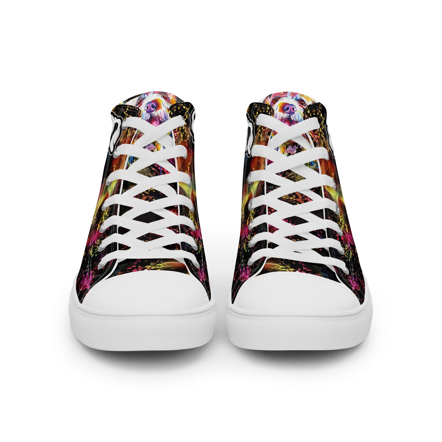 Women’s high top canvas shoes