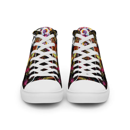 Women’s high top canvas shoes