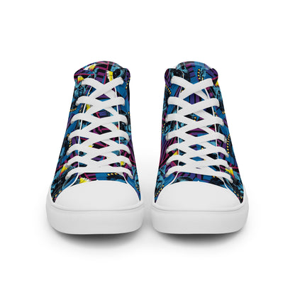 Women’s high top canvas shoes