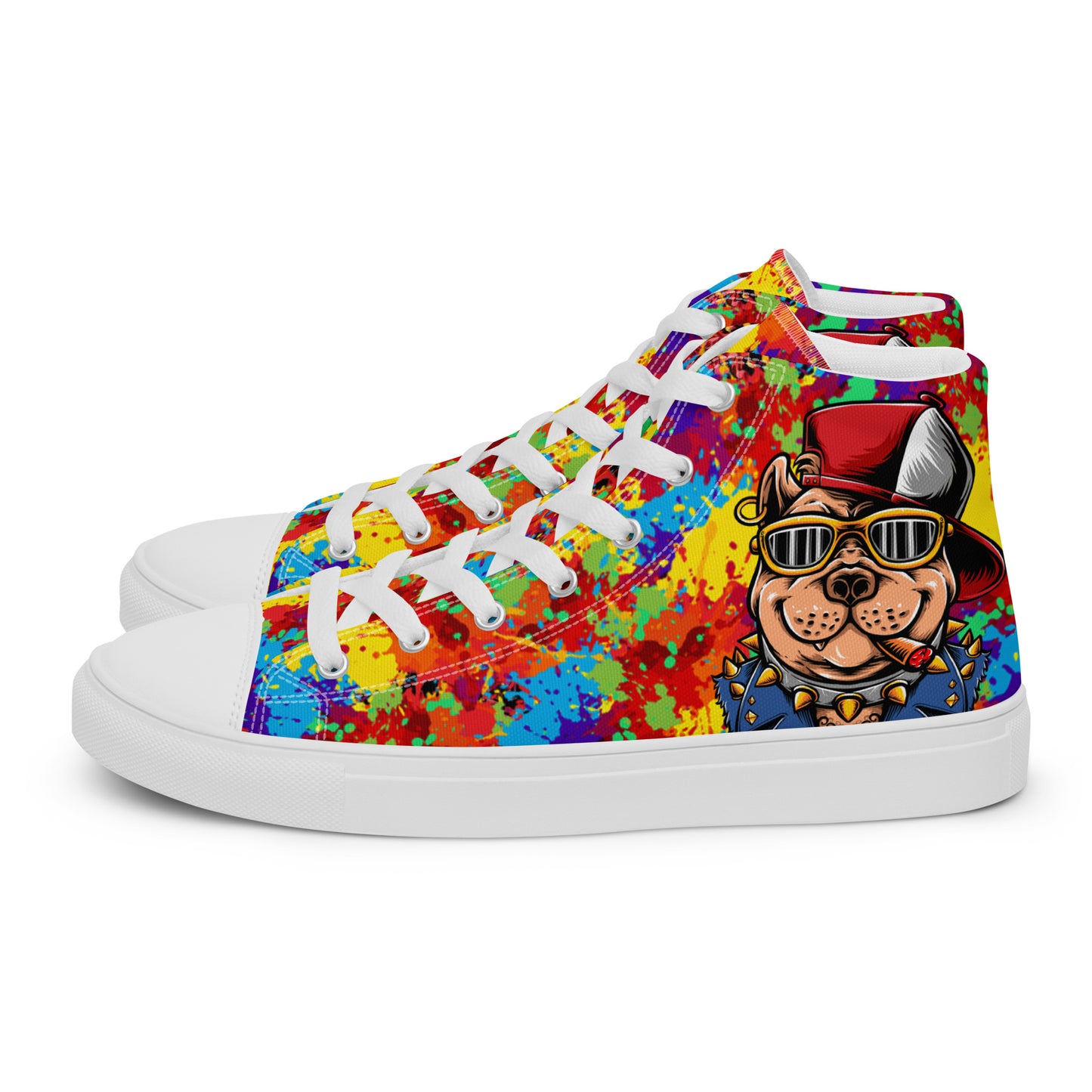 Women’s high top canvas shoes