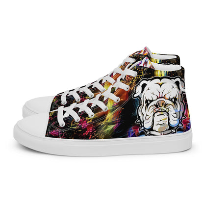 Women’s high top canvas shoes