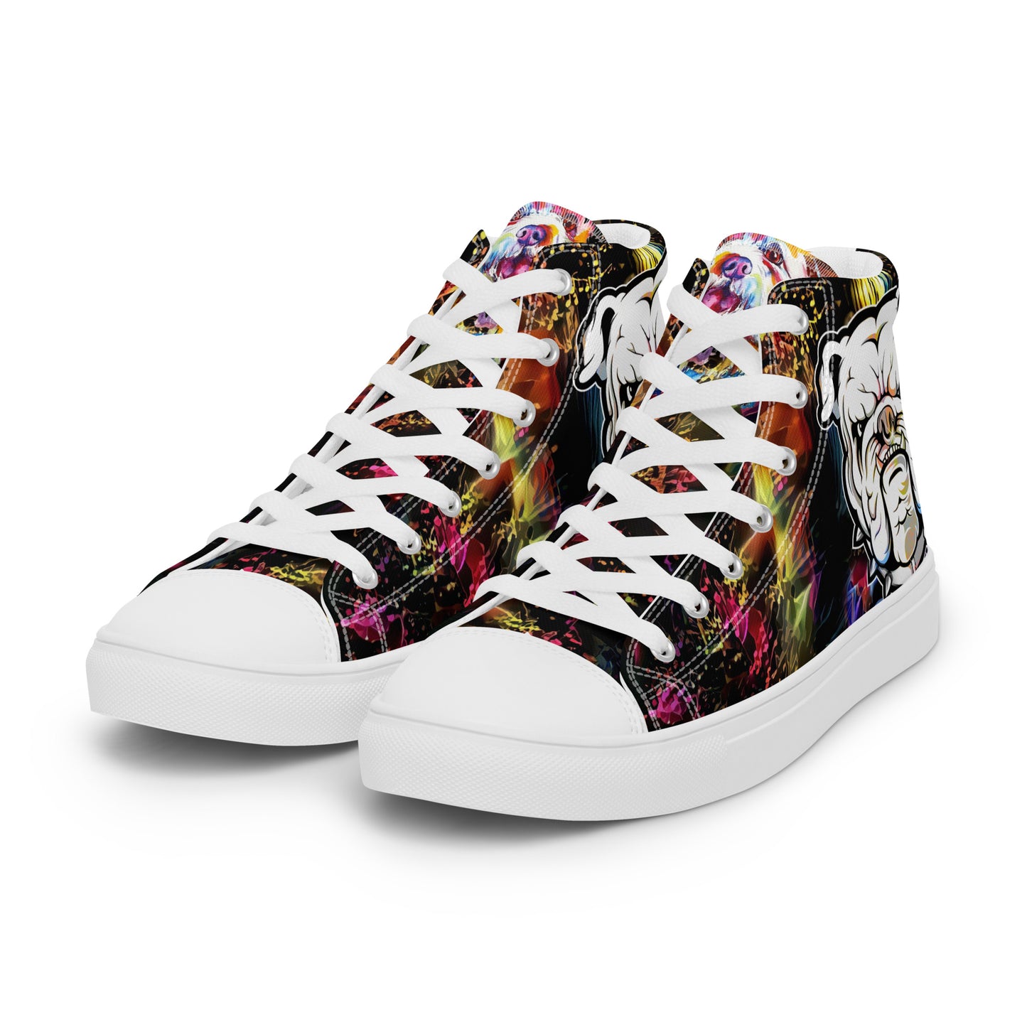 Women’s high top canvas shoes