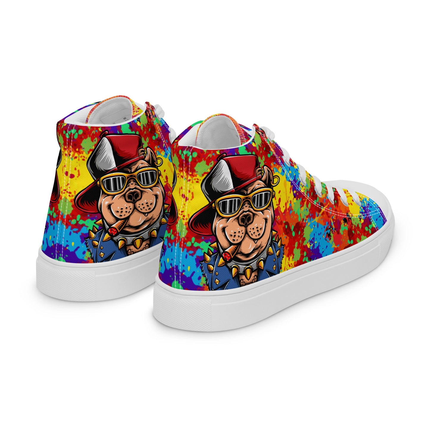 Women’s high top canvas shoes