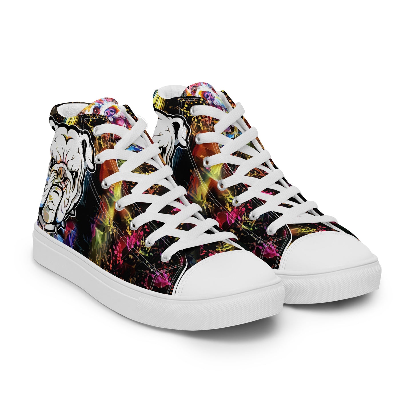 Women’s high top canvas shoes