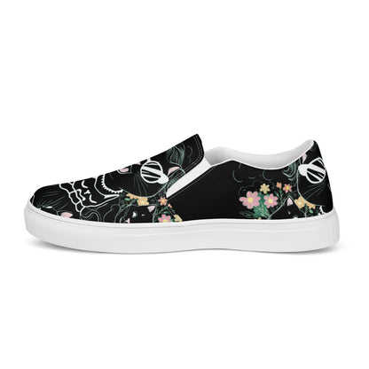 Cat Mama Women’s slip-on canvas shoes