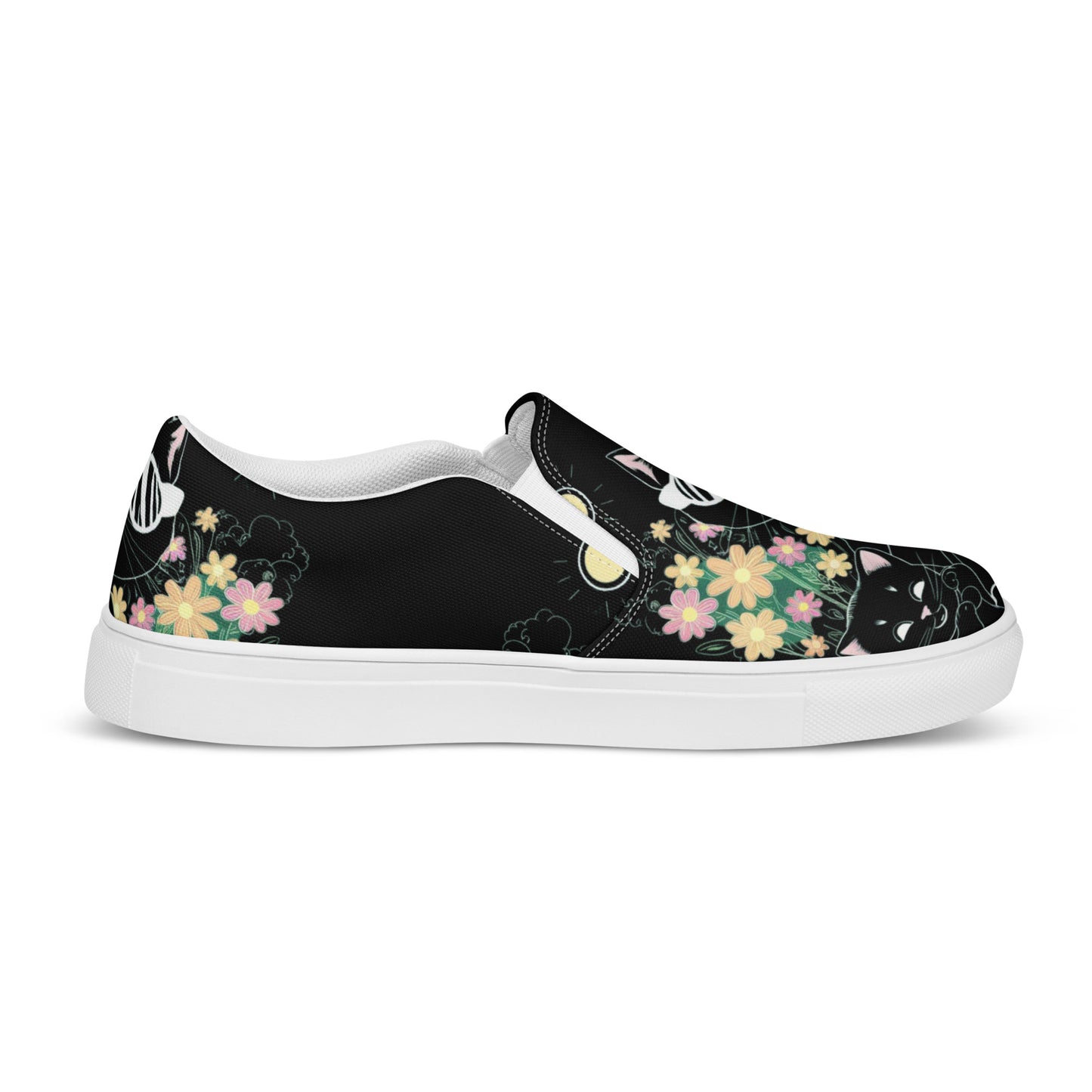 Cat Mama Women’s slip-on canvas shoes